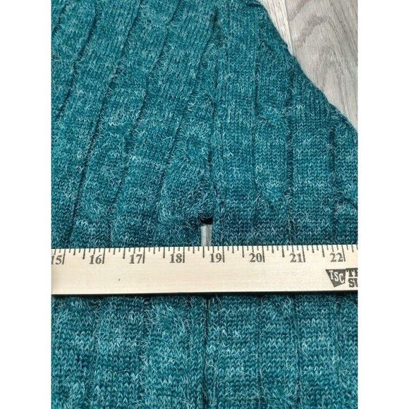 Vintage Eric Rhodes Sweater Mens Size Medium Crew Neck Long Sleeve Green - Picture 4 of 5